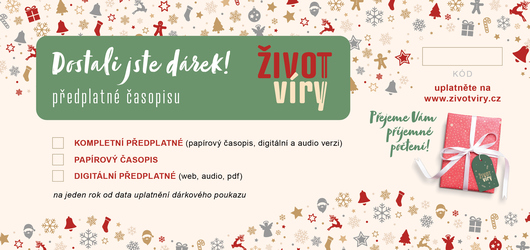  Dárkový poukaz vánoční 